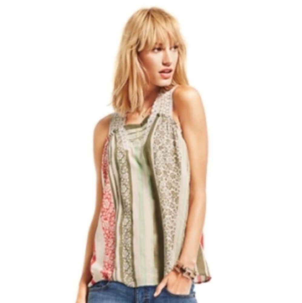 Cabi Crochet Top